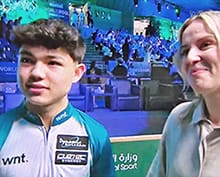 Bild Felix Vogel Gewinner der Saudi Junior